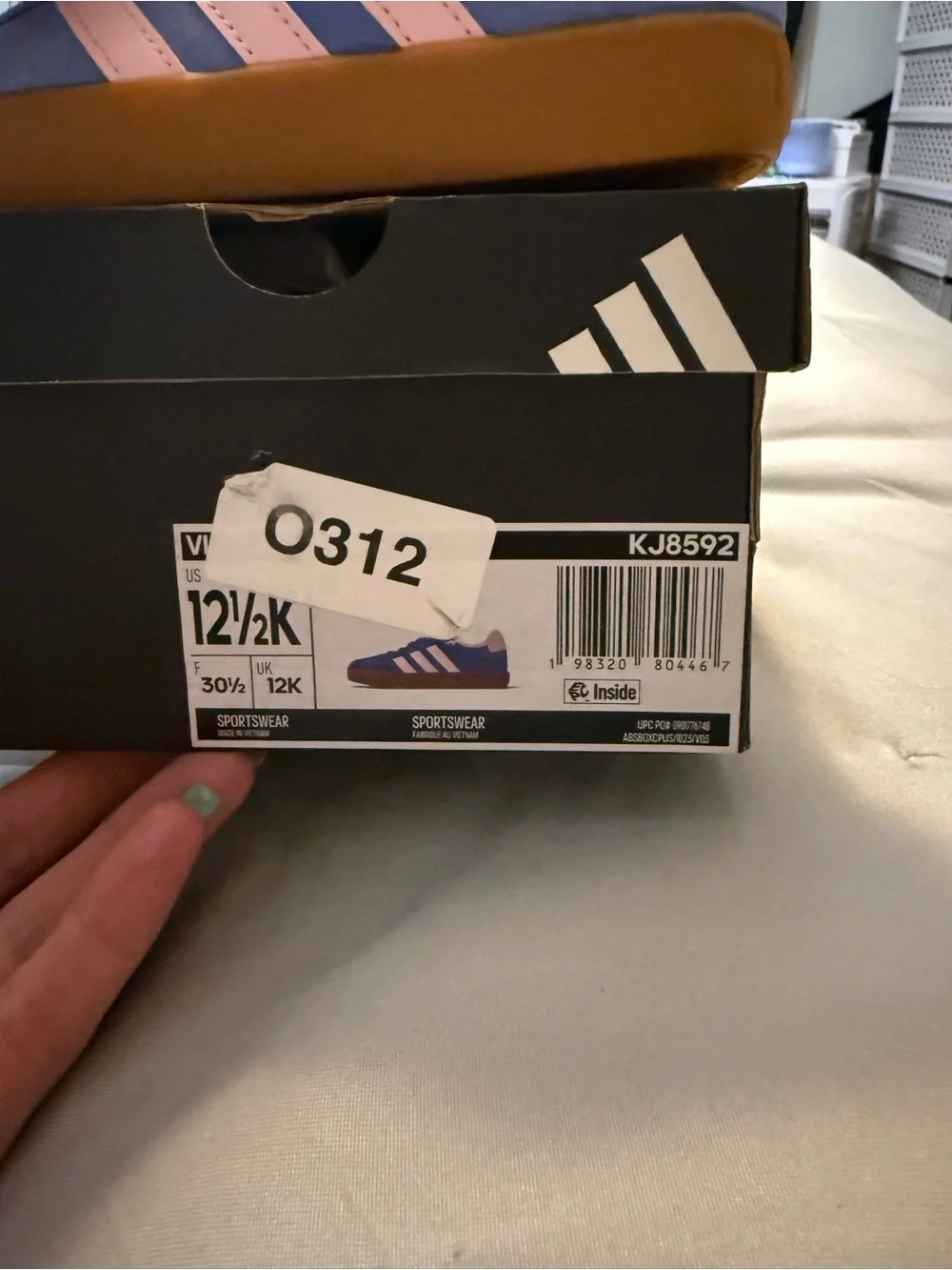 adidas Kids Cotton Candy Suede Sneakers